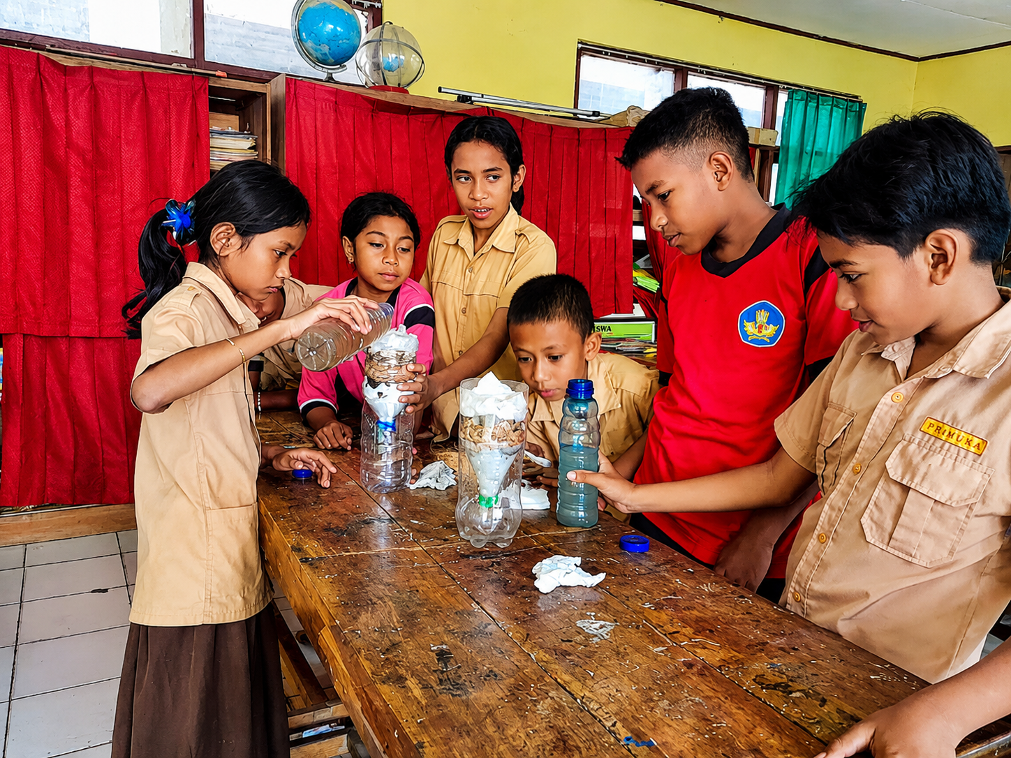 Merangkai Ilmu dari Air Keruh: Pengalaman Belajar Siswa Kelas V SD GMIT Oehani
